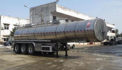 Xingshi  SLS9400GSY Aluminum alloy edible oil transportation semi-trailer