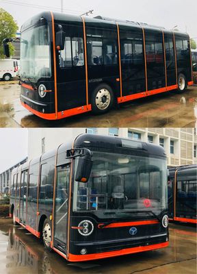 Yangtze River brand automobiles WG6850BEVZR9 Pure electric city buses