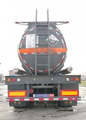 Tianming  TM9408GFWYL2 Tank transport semi-trailer for corrosive substances