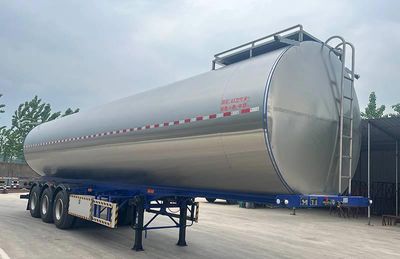 Xinkaida brand automobiles DLZ9400GPG Ordinary liquid transport semi-trailer