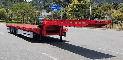 CIMC ZJV9400TDPSZ Low flatbed semi-trailer