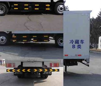 Jinbei  SY5040XLCD3EV Pure electric refrigerated truck