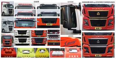 Shandeka brand automobiles ZZ5266CCQN56CHF1K Livestock and poultry transport vehicles