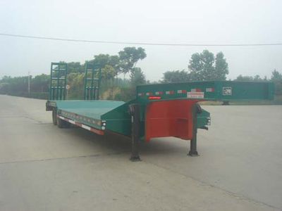 Huaxia  AC9351TDP Low flatbed semi-trailer