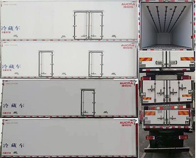 Aucma AKM5314XLC Refrigerated truck