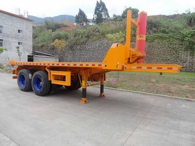 Shuangyalong FYL9350ZZXPFlat dump semi-trailer