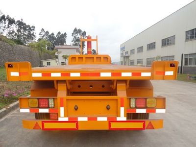 Shuangyalong  FYL9350ZZXP Flat dump semi-trailer