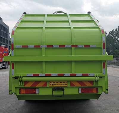 Huatong brand automobiles HCQ5180ZYSDFH6 Compressed garbage truck