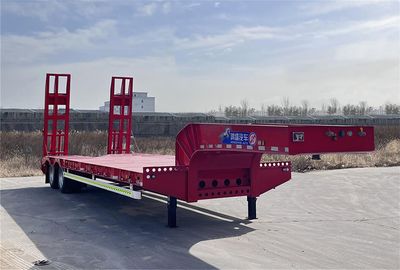 Hongsheng  HSY9338TDP Low flatbed semi-trailer