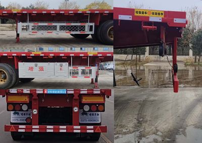 Zhou Qiangqiang  RZQ9401TPB Flat transport semi-trailer