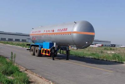 Changhua  HCH9270GYQ Semi trailer for liquefied gas transportation