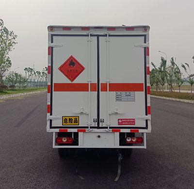 Yandi  SZD5030XRQSH6 Flammable gas box transport vehicle