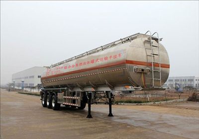 Daiyang  TAG9400GRY Aluminum alloy flammable liquid tank transport semi-trailer