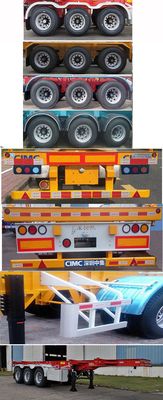 CIMC ZJV9406TJZSZ Container transport semi-trailer