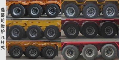 Hengxin Zhiyuan brand automobiles CHX9401TWY Transport semi-trailer of dangerous goods tank frame