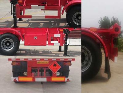 Hengxin Zhiyuan brand automobiles CHX9401TWY Transport semi-trailer of dangerous goods tank frame