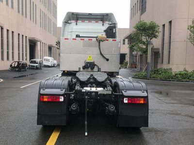 Remote license plate car HN4250MH44C8SHEVY Methanol hybrid semi-trailer tractor