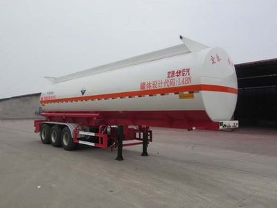 Zhengkang Hongtai brand automobiles HHT9404GFWA Tank transport semi-trailer for corrosive substances