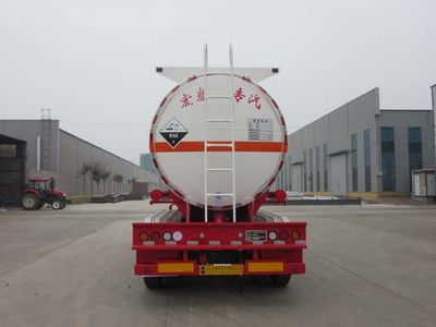 Zhengkang Hongtai brand automobiles HHT9404GFWA Tank transport semi-trailer for corrosive substances