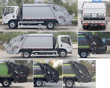 Chusheng  CSC5127ZYSSHBEV Pure electric compression garbage truck