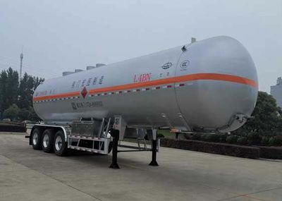 Hongtu  HT9400GRY4 Flammable liquid tank transport semi-trailer