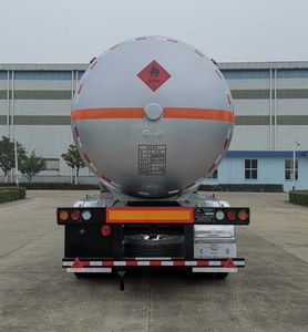 Hongtu  HT9400GRY4 Flammable liquid tank transport semi-trailer