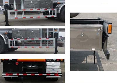 Hongtu  HT9400GRY4 Flammable liquid tank transport semi-trailer