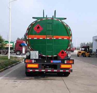 Mastercard SDW9402GRY Flammable liquid tank transport semi-trailer