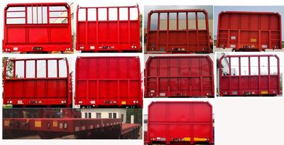 Liangshan Dongyue  CSQ9400TPB Flat transport semi-trailer