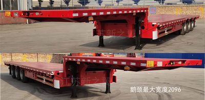 Pei Yonghang  HSB9402TDP Low flatbed semi-trailer