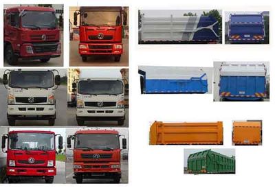 Jiudingfeng  JDA5160ZDJEQ5 Compressed docking garbage truck