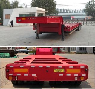 Lu Lu Tong  WSF9406TDP Low flatbed semi-trailer