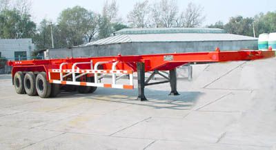 Chihang  CCJ9390TJZG Skeleton container semi-trailer