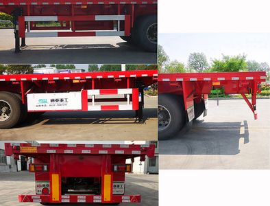 Tonghua  WTY9400TPB Flat transport semi-trailer