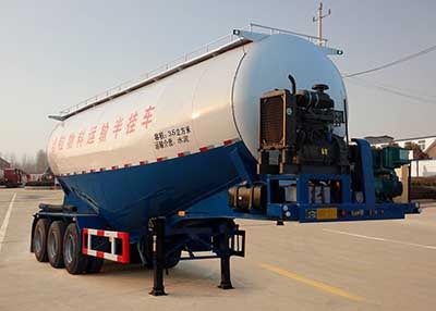 Enxin Business Brand Automobile HEX9401GFLB Medium density powder material transportation semi-trailer