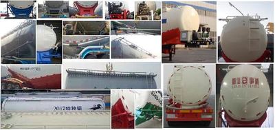 Enxin Business Brand Automobile HEX9401GFLB Medium density powder material transportation semi-trailer