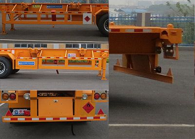 Shaoye  SGQ9400TWY Transport semi-trailer of dangerous goods tank frame