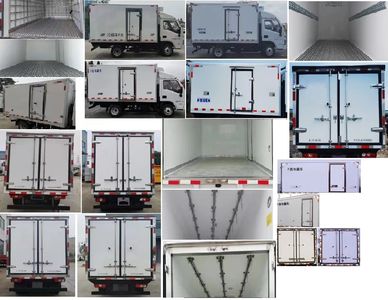 Yuejin  SH5047XLCPCEVNZ1 Pure electric refrigerated truck