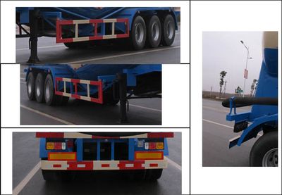 Jiulong  ALA9401GFL Low density powder material transportation semi-trailer