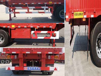 Juntong  JF9380CCY Gantry transport semi-trailer