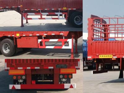 Juntong  JF9380CCY Gantry transport semi-trailer