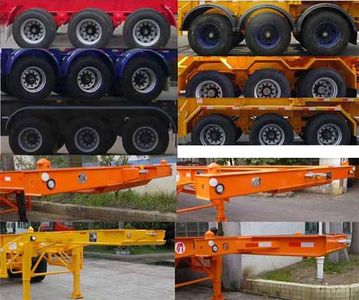 Mingwei  NHG9405TWYA Transport semi-trailer of dangerous goods tank frame