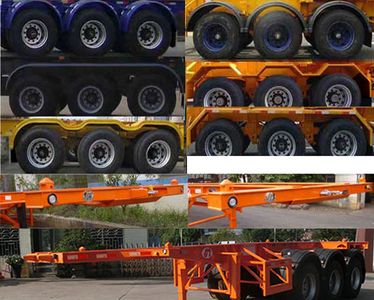 Mingwei  NHG9405TWYA Transport semi-trailer of dangerous goods tank frame