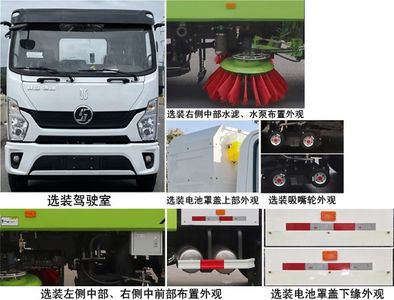 Zhonglian Automobile ZBH5120TXSSXBEV Pure electric cleaning and sweeping vehicle