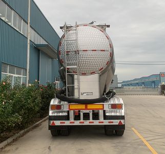 New Boyuan  YYJ9400GFL01 Aluminum alloy medium density powder material transportation semi-trailer