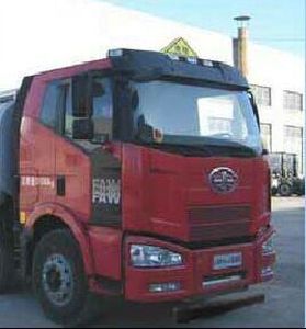 Special transport  DTA5311GFWC Tank transport vehicle for corrosive substances