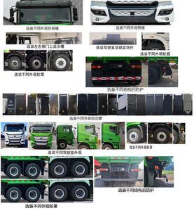 Yutong  ZKH3310P6BEV30A Battery swapping pure electric dump truck