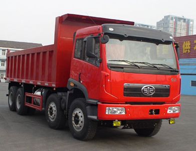 Jiefang Automobile CA3312P2K2L4T4EA80 Flat head diesel dump truck