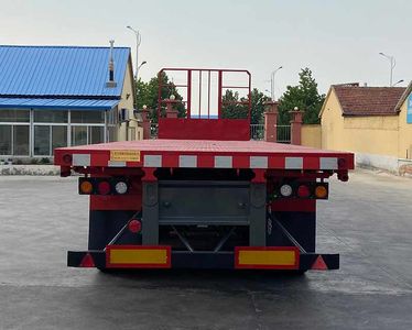 Zhongshun Guangxin brand automobiles HGX9400TPB Flat transport semi-trailer