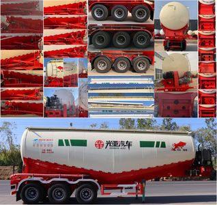 Guangya Tongda  JGY9404GFL Medium density powder material transportation semi-trailer